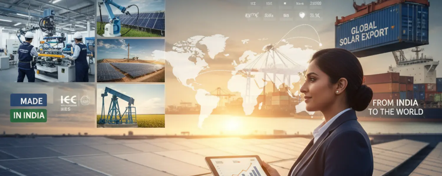 solar panel exporter from india